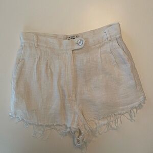 Stone Cold Fox White Shorts